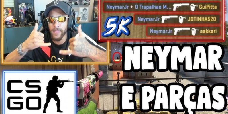 Neymar là một trong những người đi đầu trong phong trào xóa tan khoảng cách giữa bóng đá và Esports